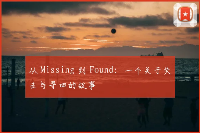 从 Missing 到 Found：一个关于失去与寻回的故事